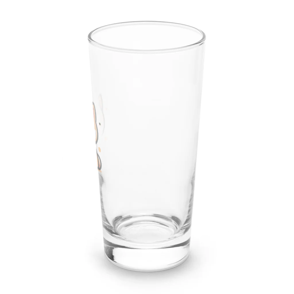 わんこグッズしょっぷcooの子犬の柴犬くん Long Sized Water Glass :right