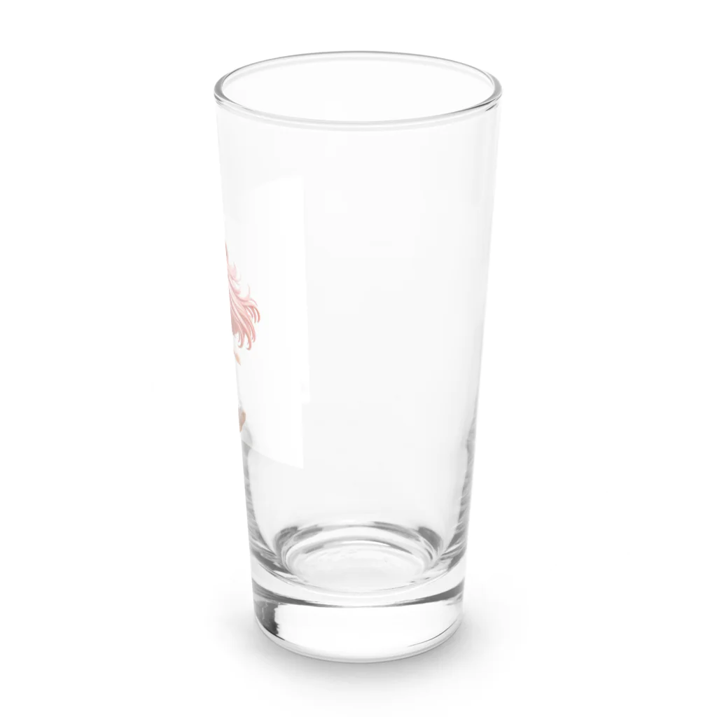 music_japanの一緒に冒険する明るく可愛い少女！ Long Sized Water Glass :right