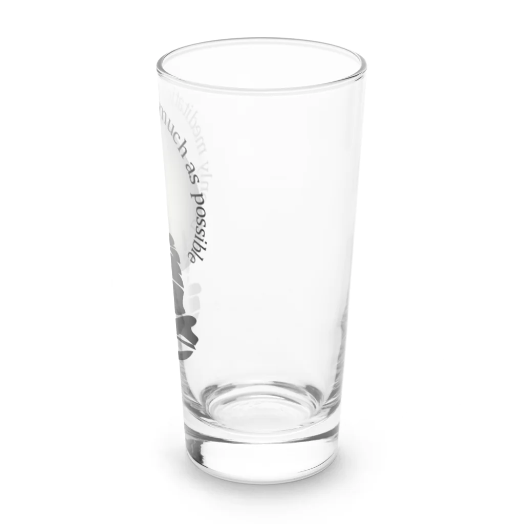 『NG （Niche・Gate）』ニッチゲート-- IN SUZURIの只管打坐h.t.(black) Long Sized Water Glass :right
