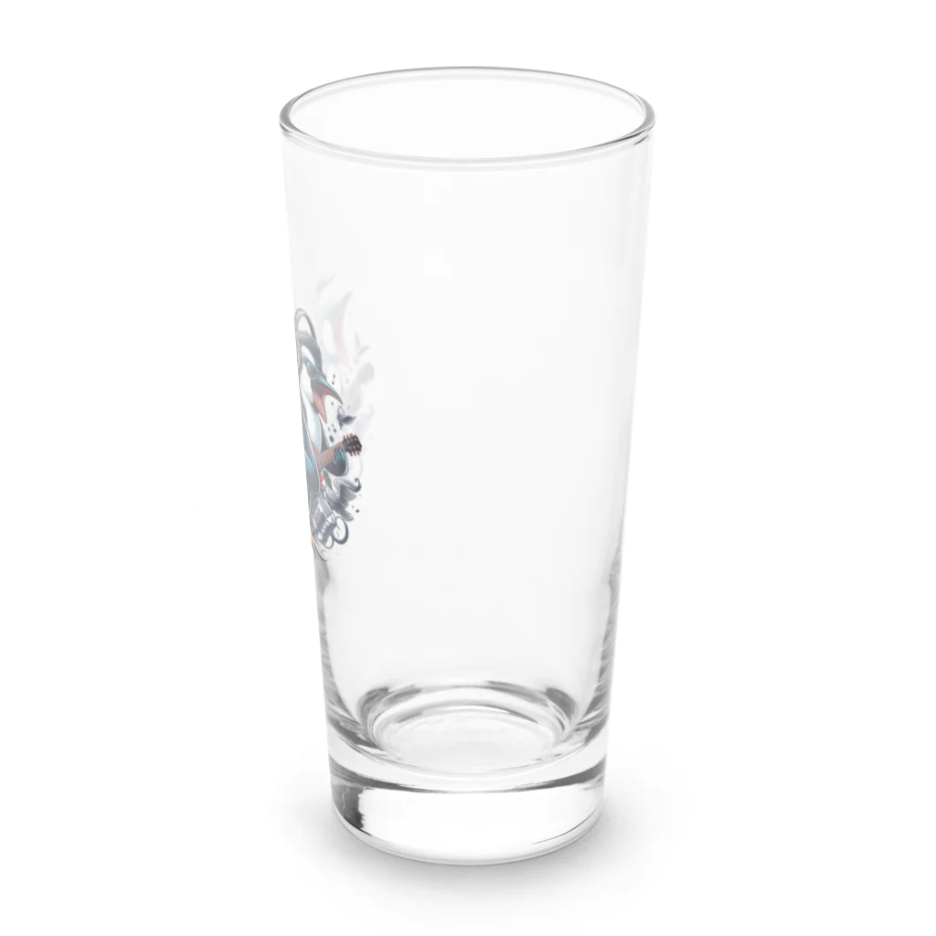 ホトトギスのペンギンバンド Long Sized Water Glass :right