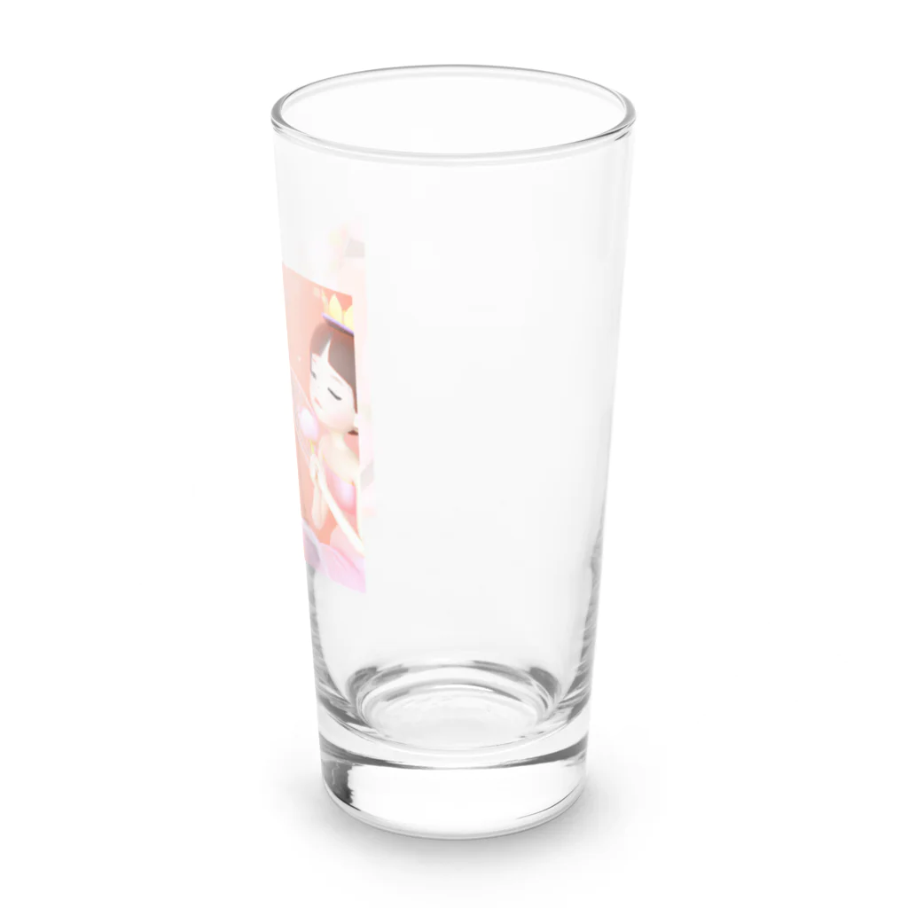 acotanの桃のお花と Long Sized Water Glass :right