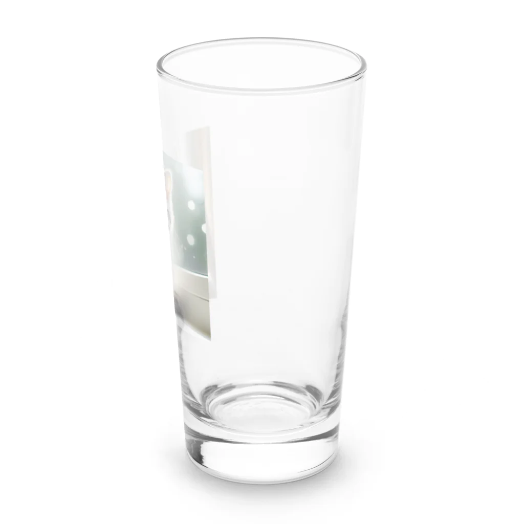 nico711のアメショちゃん Long Sized Water Glass :right