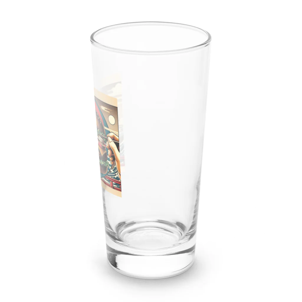 minaminokahoの日本の浮世絵が最新の食文化と融合 Long Sized Water Glass :right