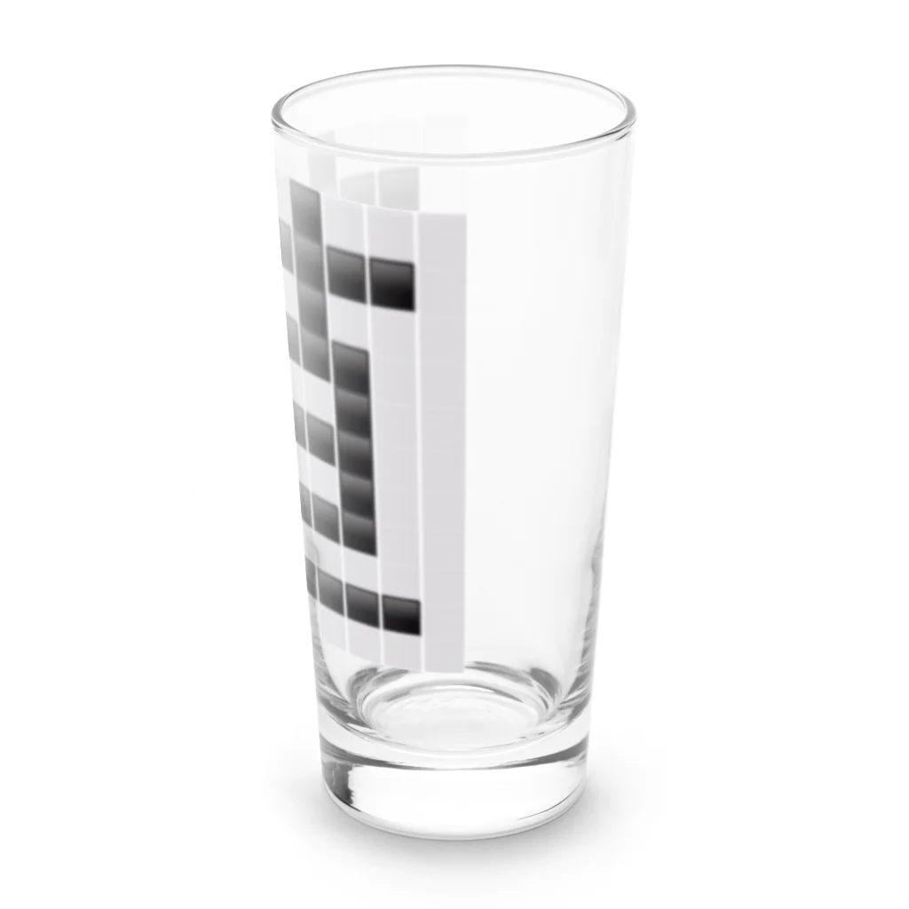 Teatime ティータイムの草　草生える文字 Long Sized Water Glass :right