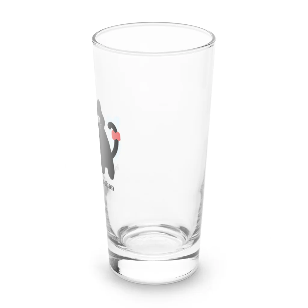 黒猫たんとちゃんの黒猫たんとちゃん Long Sized Water Glass :right