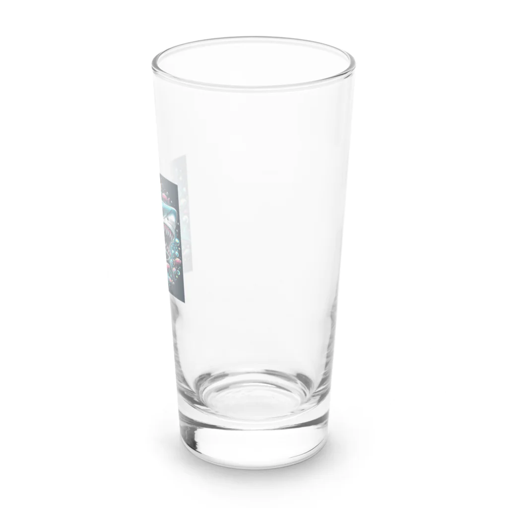 アートフル・メッセンジャーのCOOL SHARK Long Sized Water Glass :right