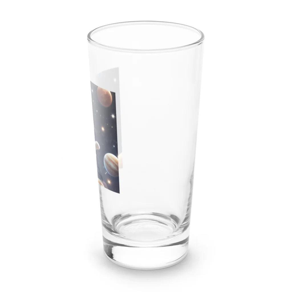 mugimugiの宇宙子猫 Long Sized Water Glass :right