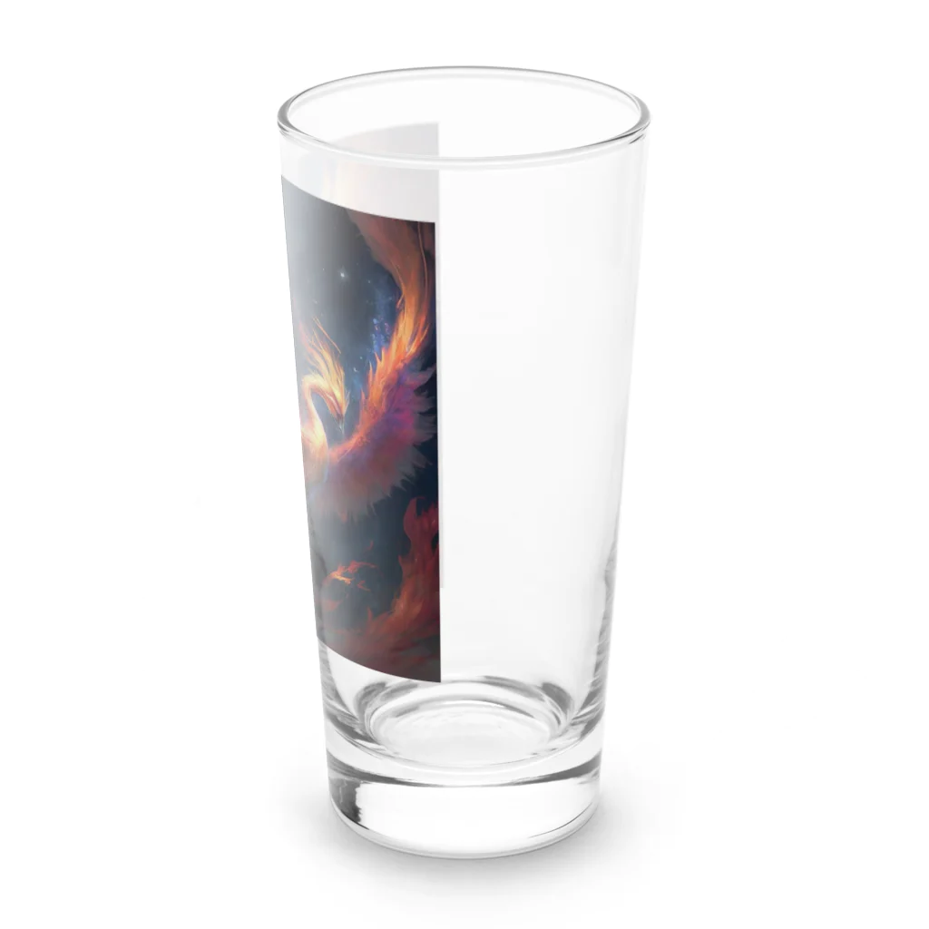 ハピネスの星を翔ける不死鳥 Long Sized Water Glass :right