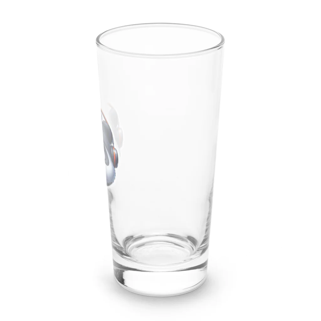 パンダマンのふくよかパンダ Long Sized Water Glass :right