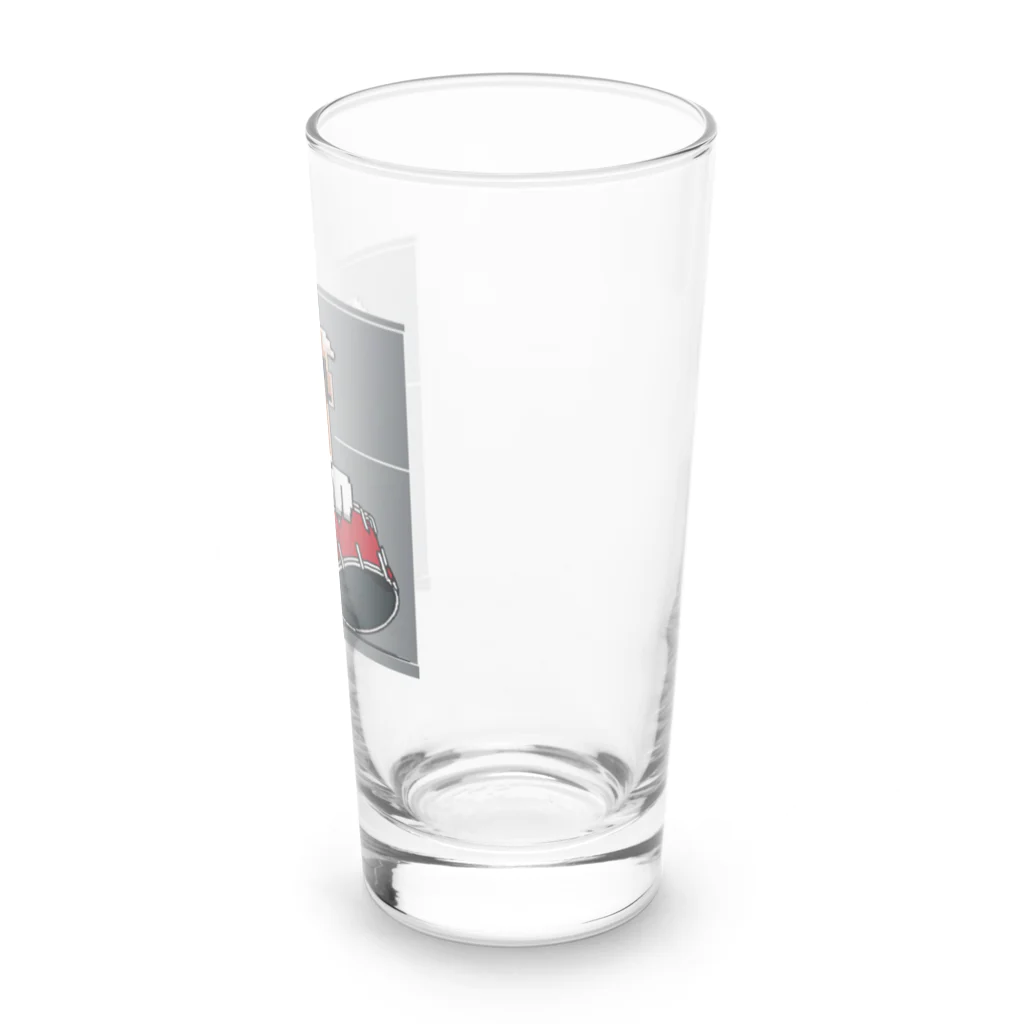 barisukaのドラマーブルドッグ Long Sized Water Glass :right