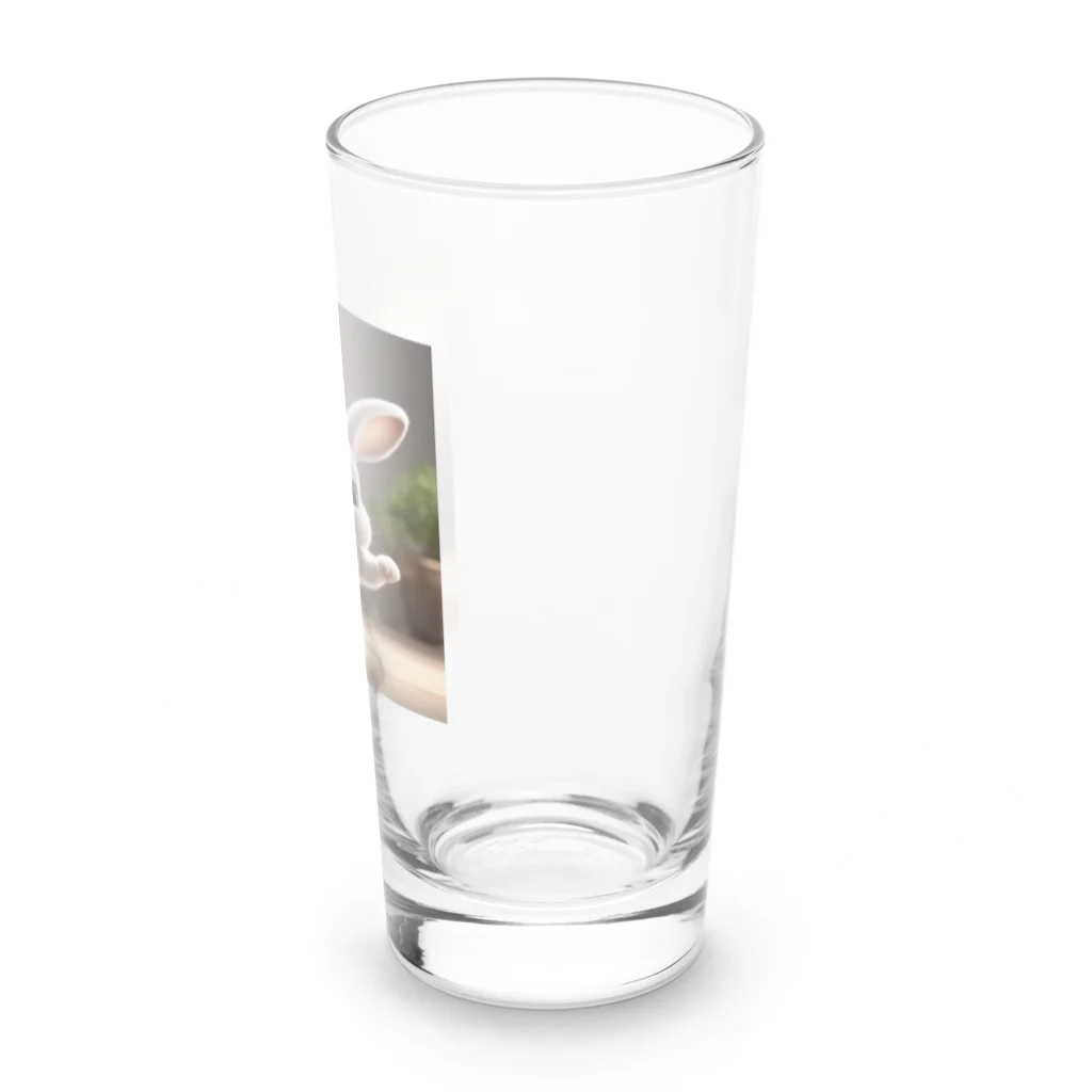 namie0920の癒しうさぎ Long Sized Water Glass :right