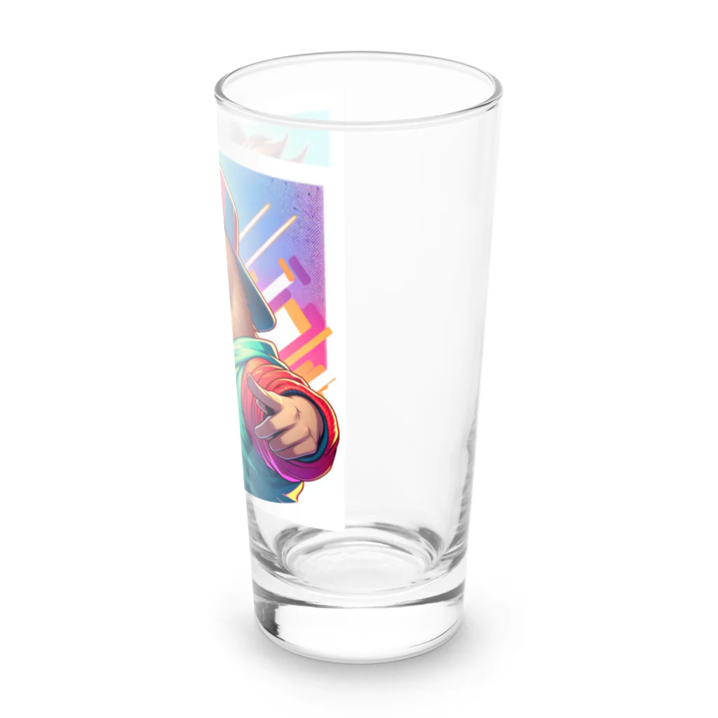 もこもこのＫＡＰＩＴＯ Long Sized Water Glass :right