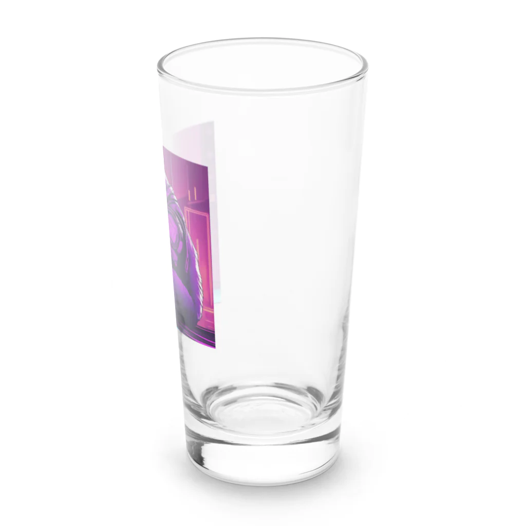 zaruzaruのファンキーベアー Long Sized Water Glass :right