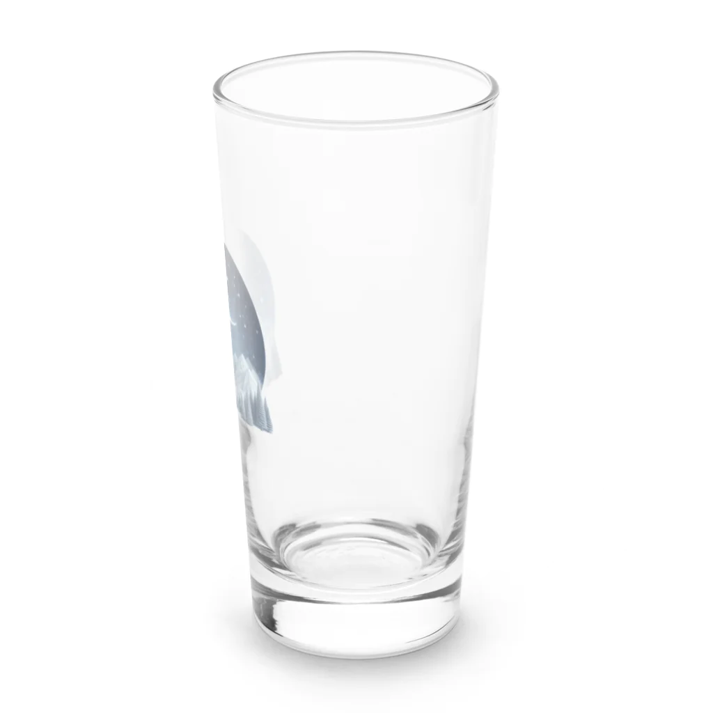 JUPITERの幻想的な冬の夜 Long Sized Water Glass :right