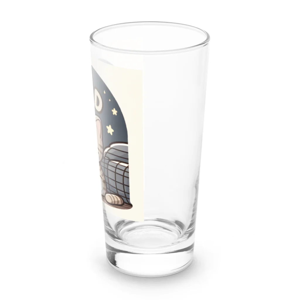 mimikkyu322のTired cat7 Long Sized Water Glass :right