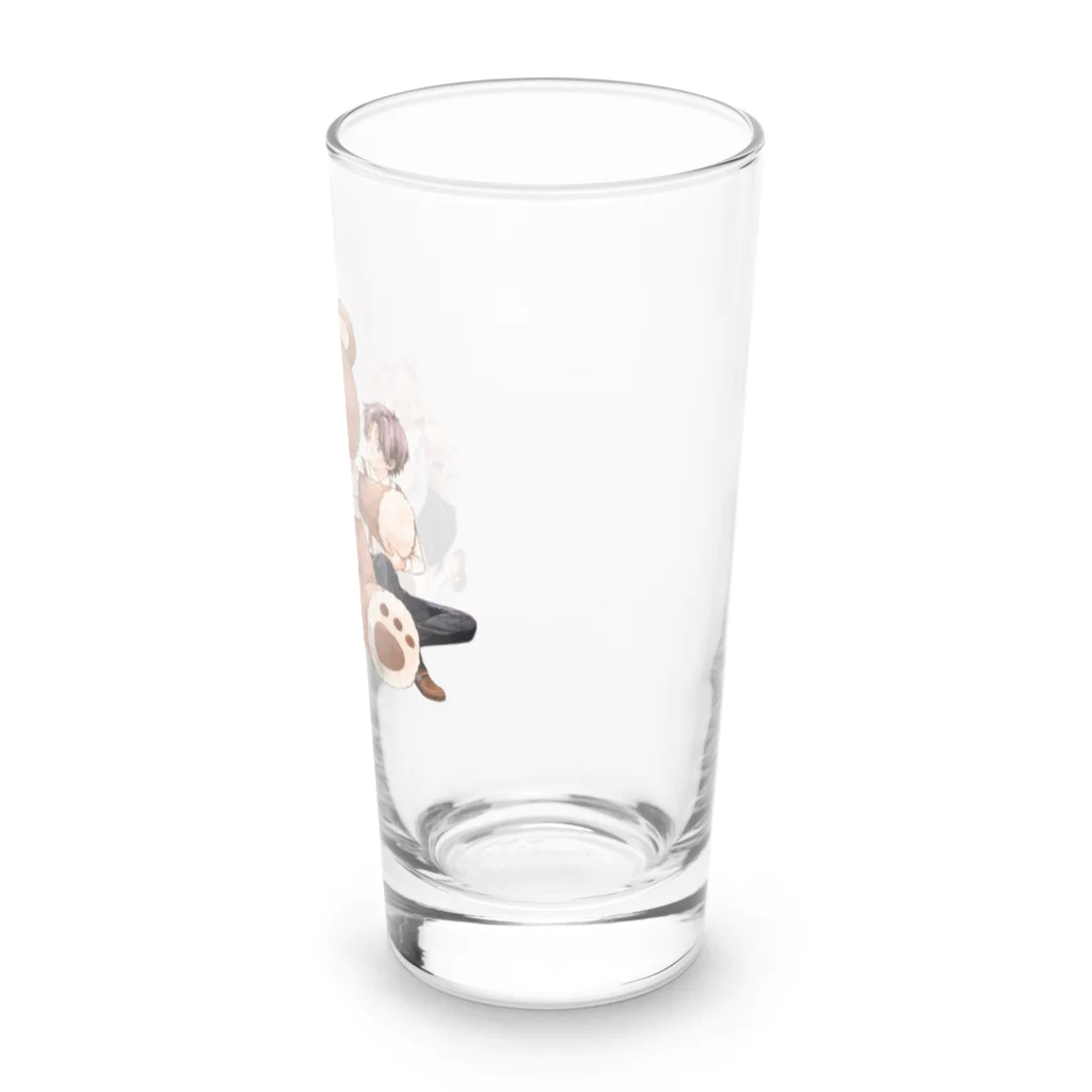 山田デイジーのぽえむちゃんと平良くん Long Sized Water Glass :right