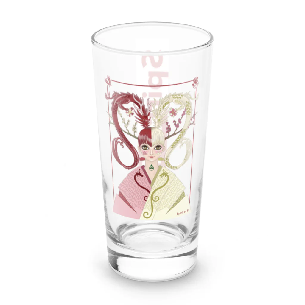 Spirit of 8の統合ガール！　ロンググラス Long Sized Water Glass :right