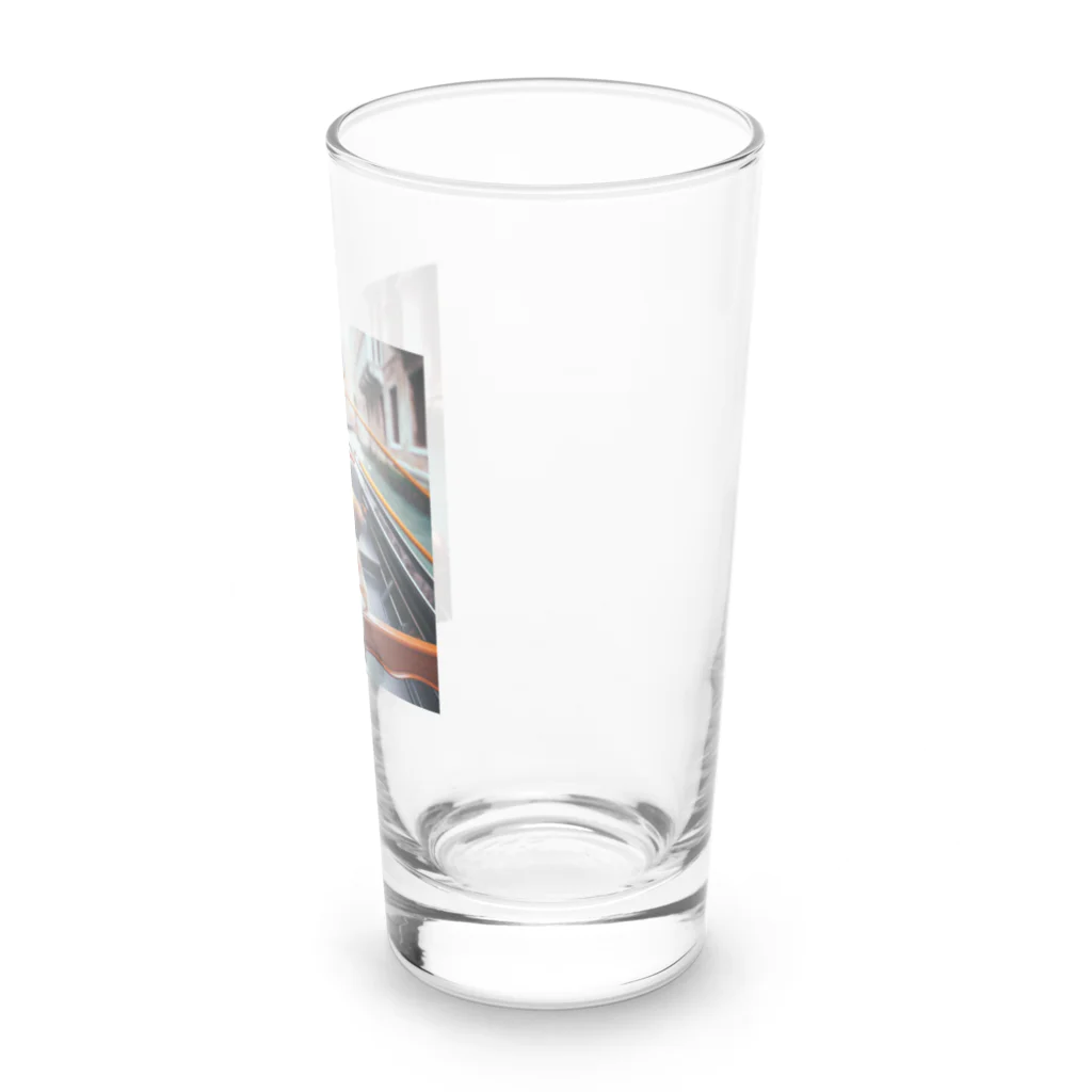 パパネコのゴンドラワンチャン Long Sized Water Glass :right