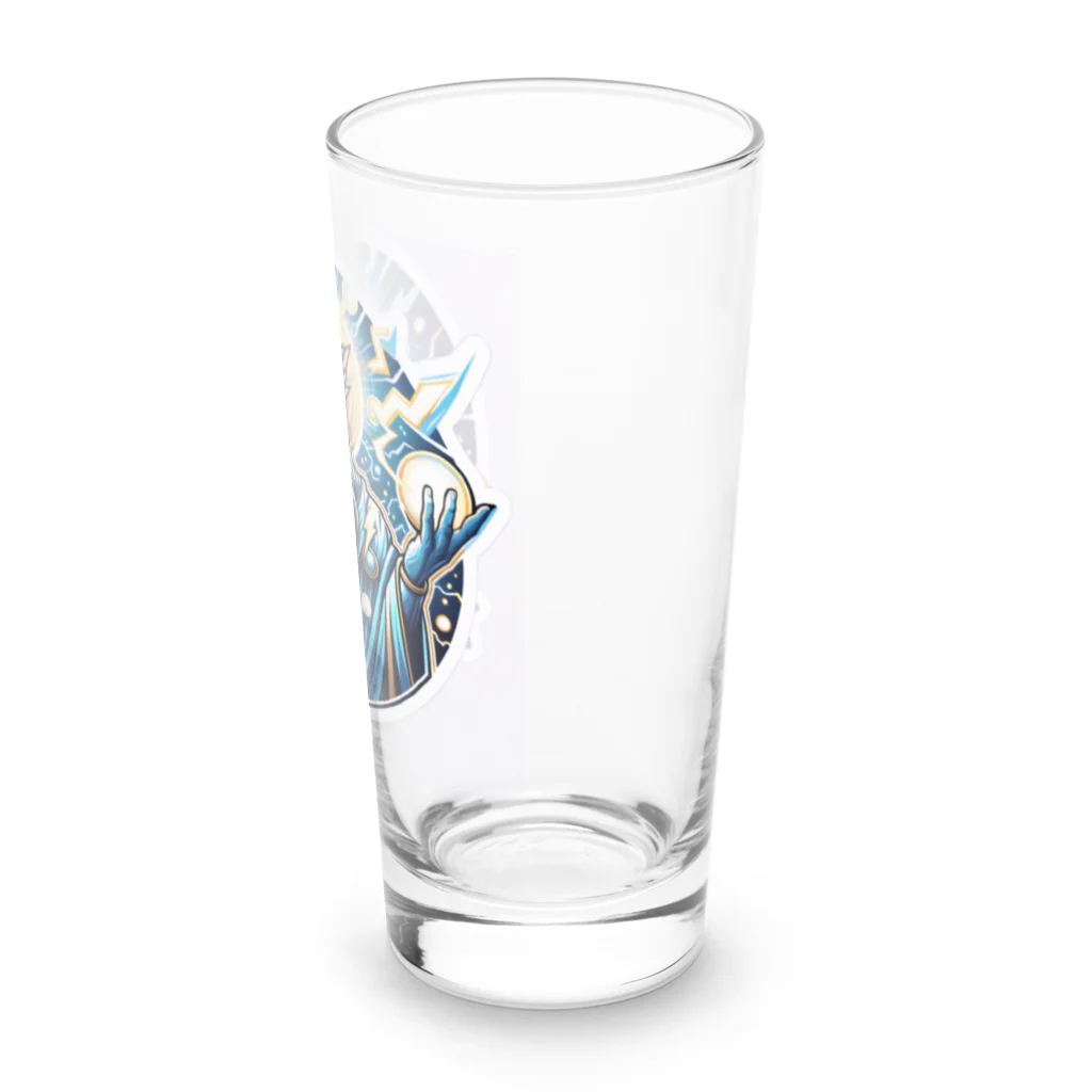 かーふくんのあがきショップの雷鳴のソラリオン Long Sized Water Glass :right