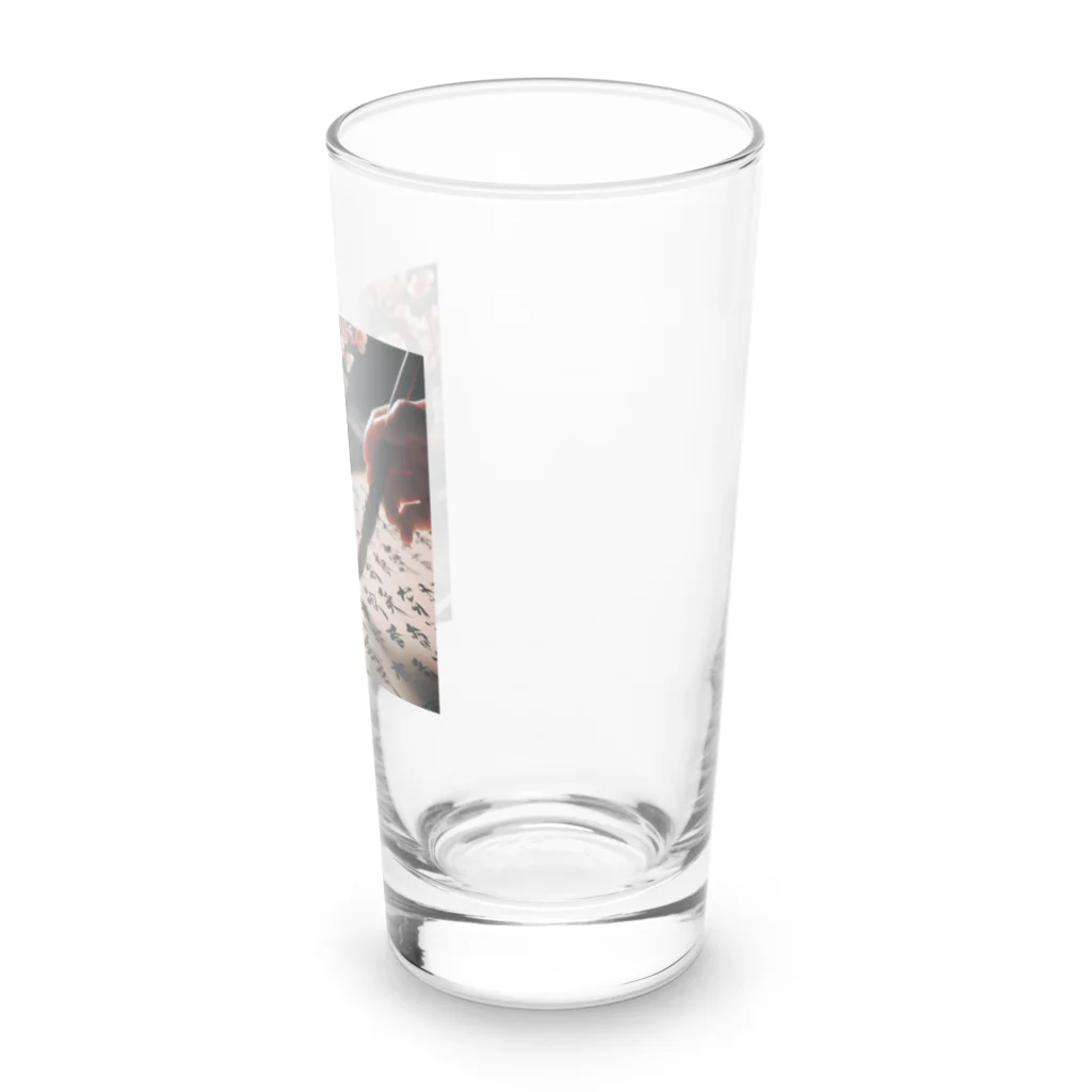 こんばにやの毛筆 Long Sized Water Glass :right