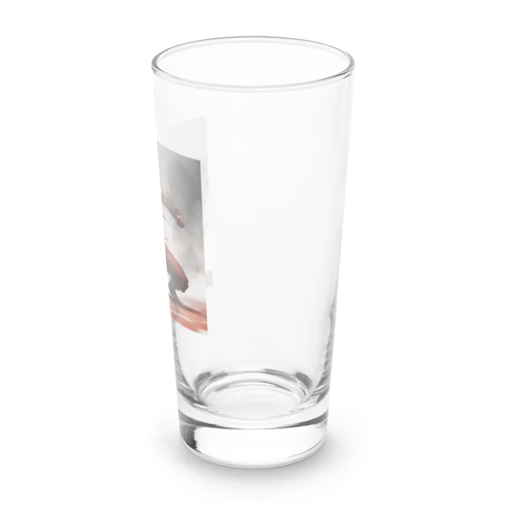 某アニメ風グッズのバトルブレイズ・バロックス Long Sized Water Glass :right