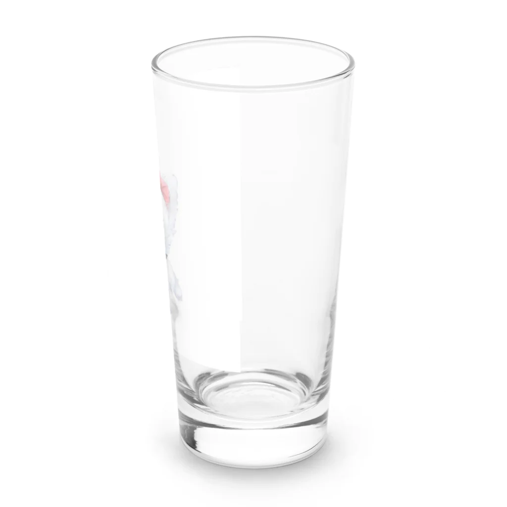 ちいさき家族スキ　Maltese ♡のだってマルチーズだもん　素 Long Sized Water Glass :right