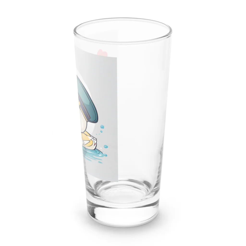 ザ☆めんまのお店のゆっくり進行☆あひる隊長！ Long Sized Water Glass :right