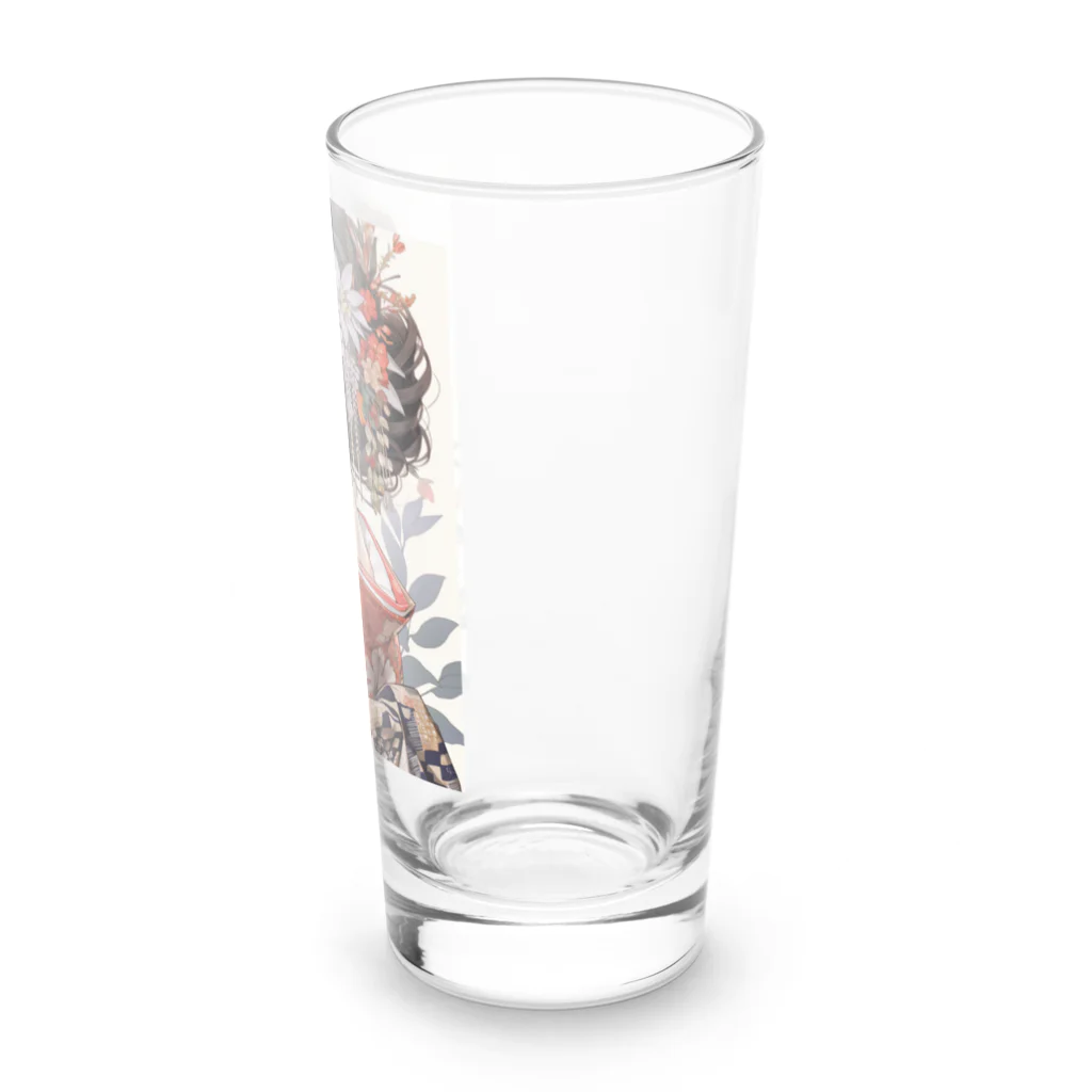 AQUAMETAVERSEの和服姿の女性　sanae 2074 Long Sized Water Glass :right