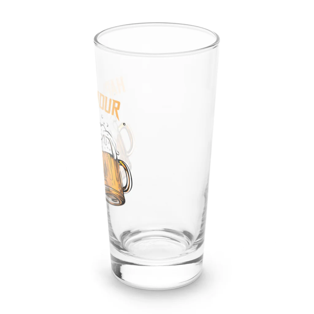 JUNK_HEDDのビールでハッピー Long Sized Water Glass :right