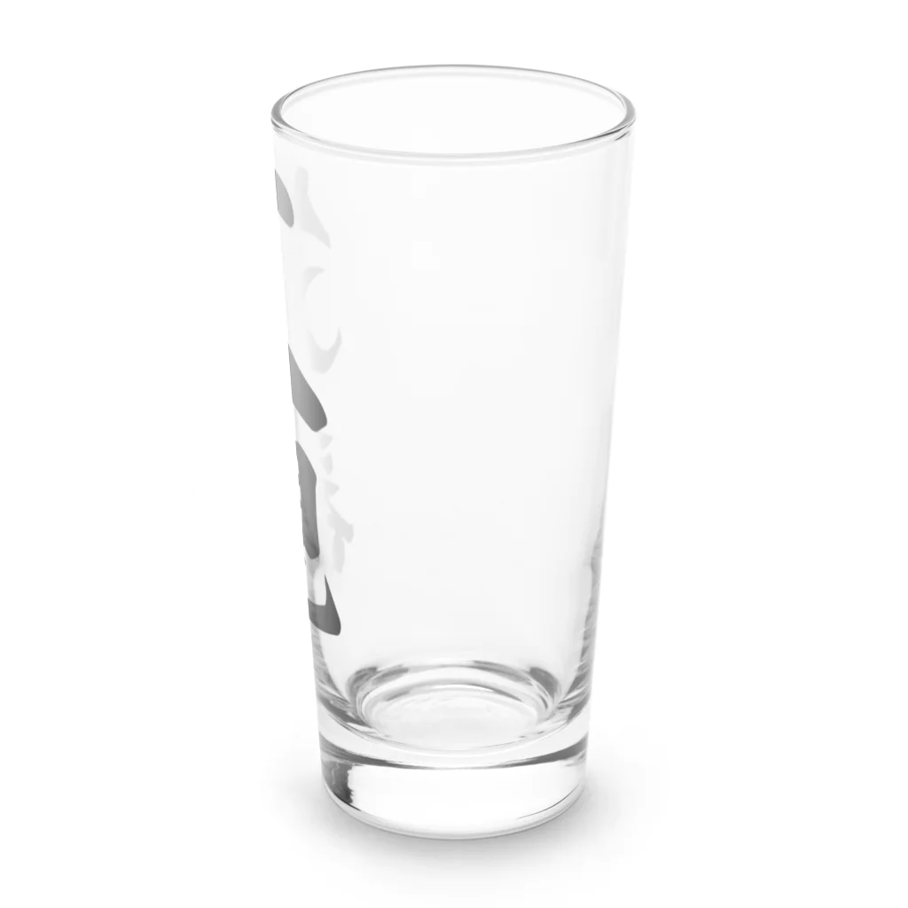 着る文字屋の父親 Long Sized Water Glass :right
