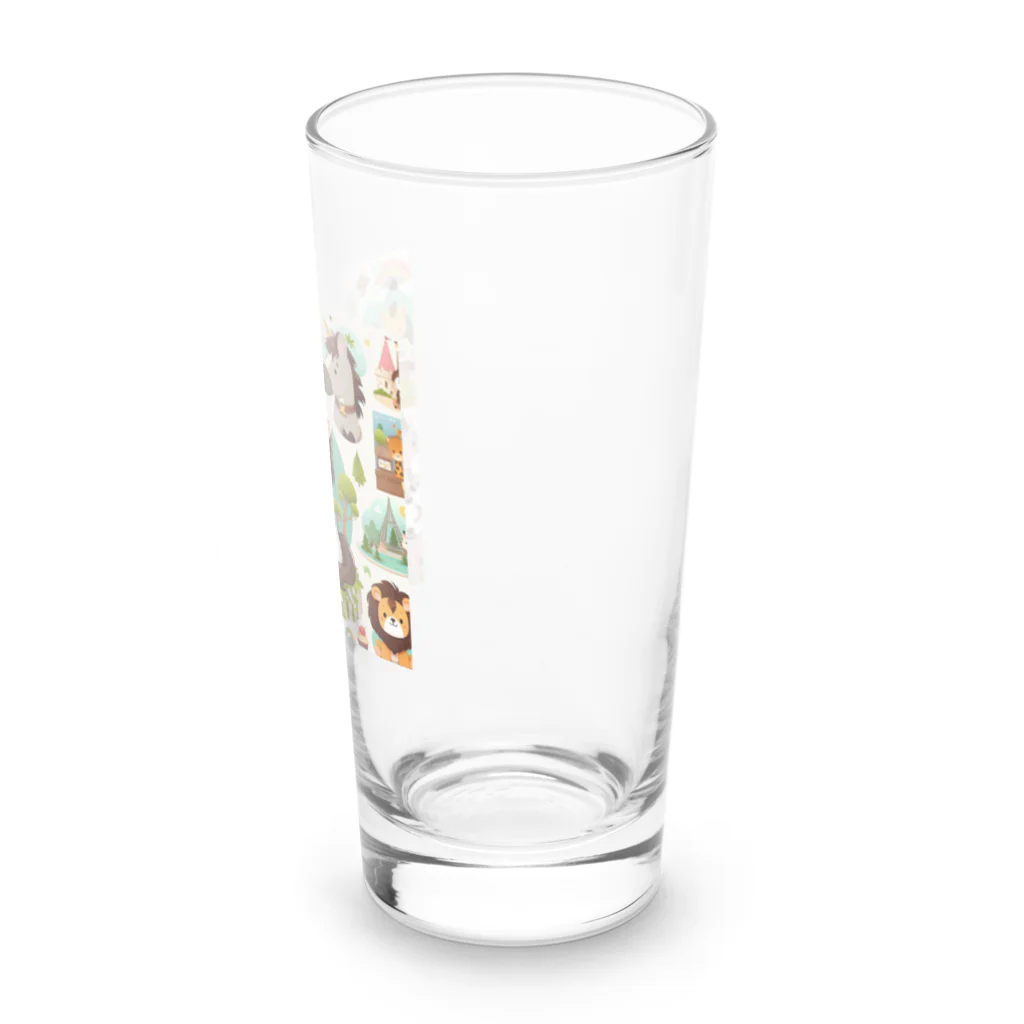 deepspeedkazumannのゆかいなZOO Long Sized Water Glass :right