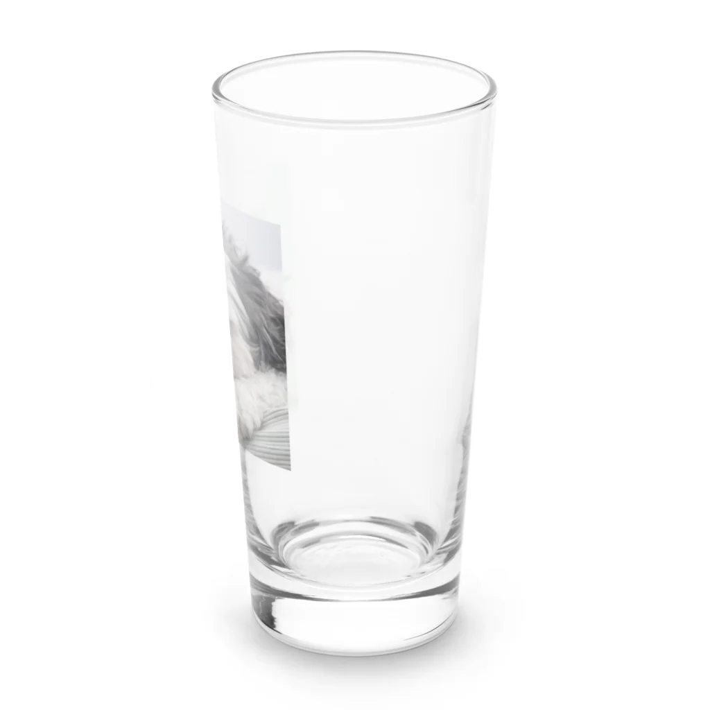 miyata20のいねむりワンちゃん Long Sized Water Glass :right