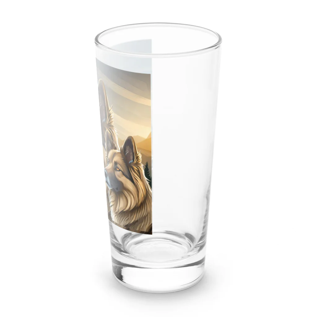 DREAMHOUSEのジャーマンシェパード Long Sized Water Glass :right