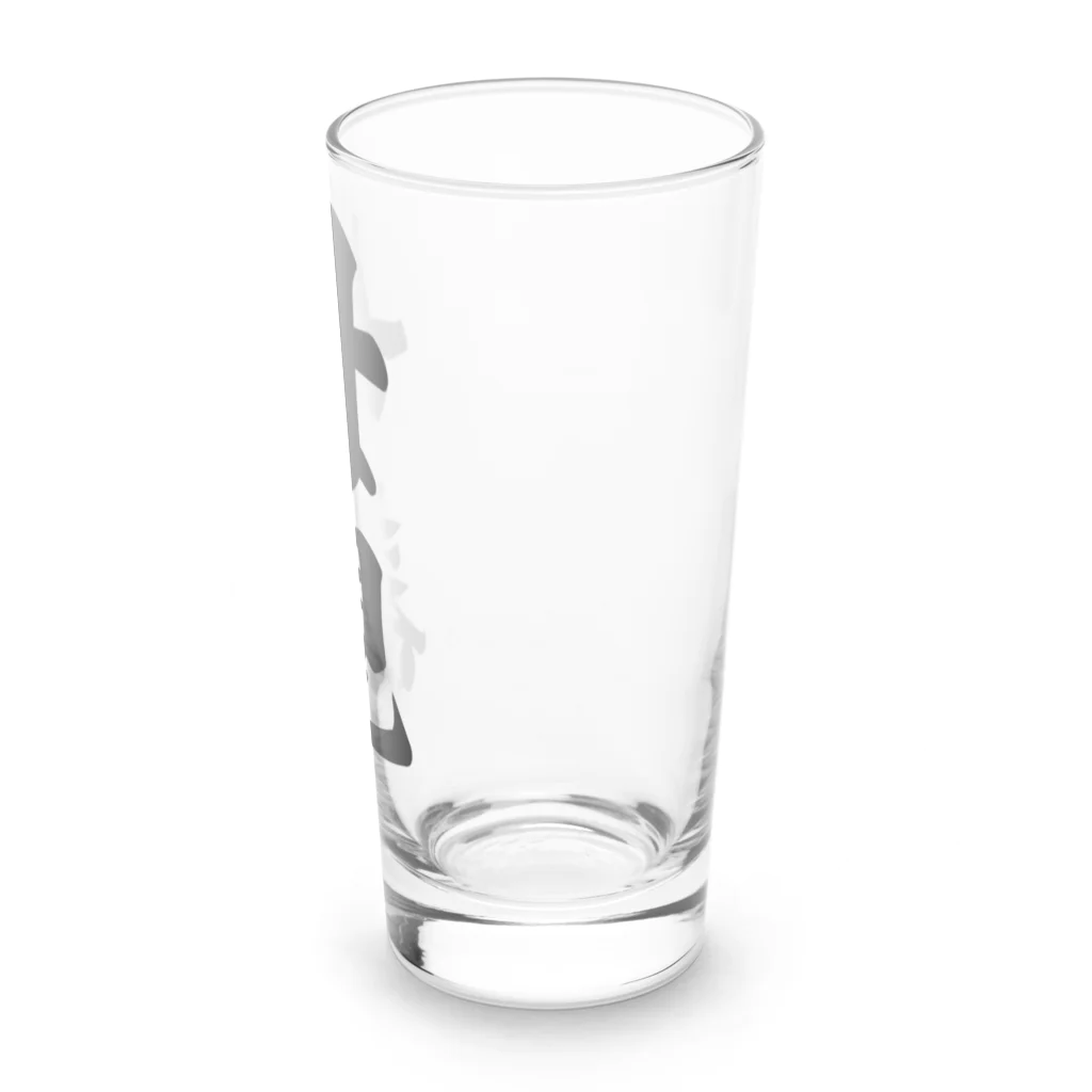 着る文字屋の母親 Long Sized Water Glass :right