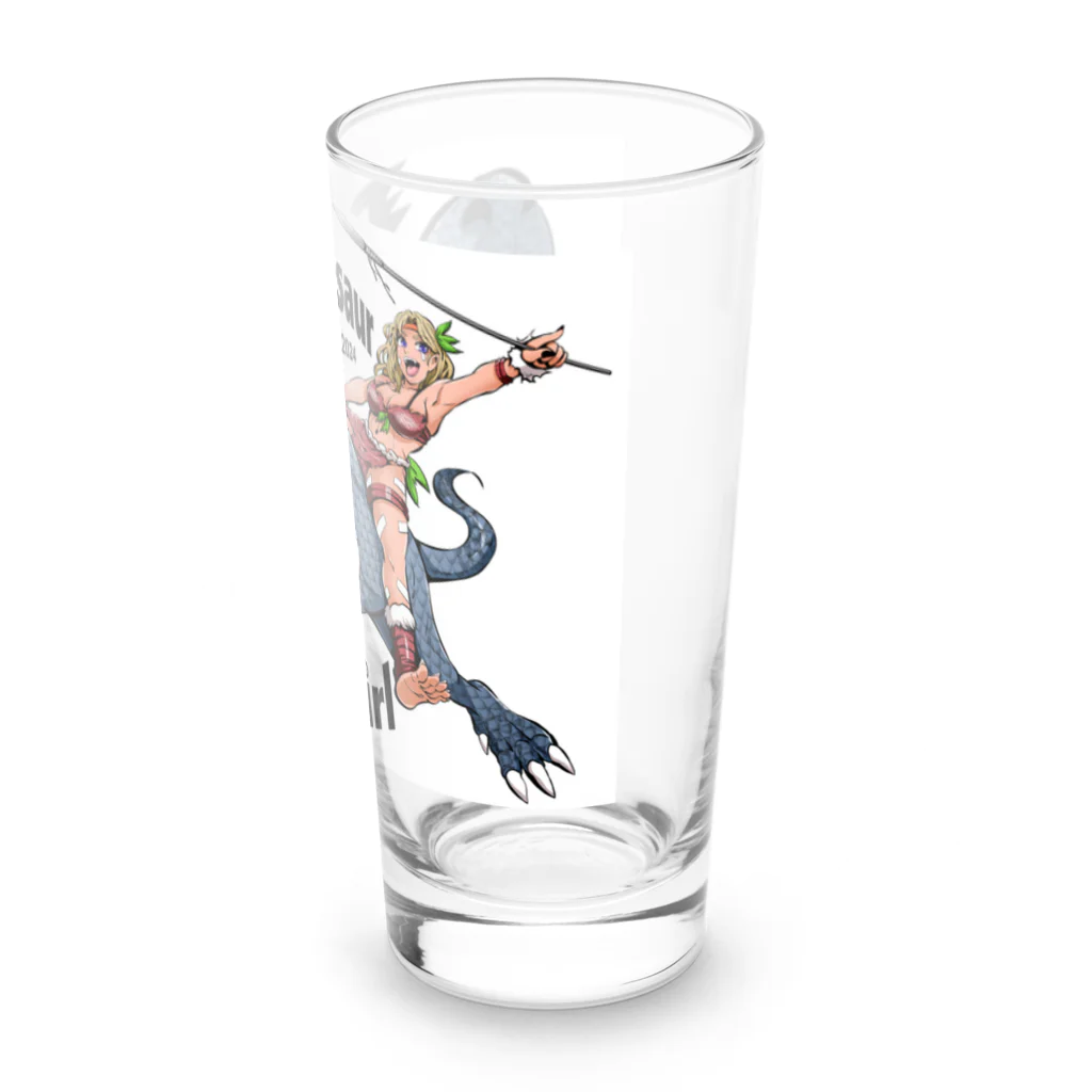 いけがみあきはのダイナソーガール Long Sized Water Glass :right