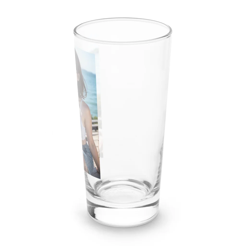 bijinngasyokuninの九十九里の塩風を感じて Long Sized Water Glass :right