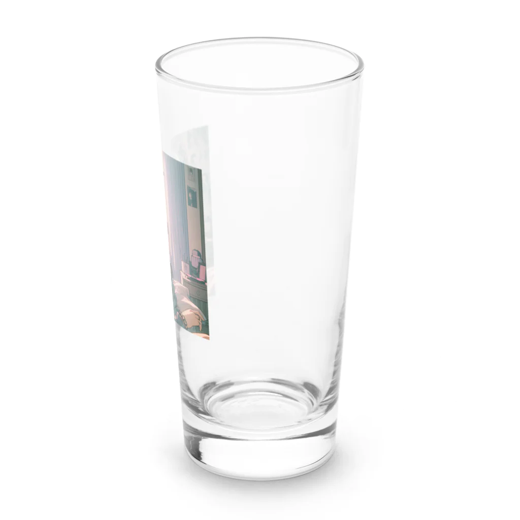 歌を聴く乙女の歌を聴く乙女　-ran- Long Sized Water Glass :right