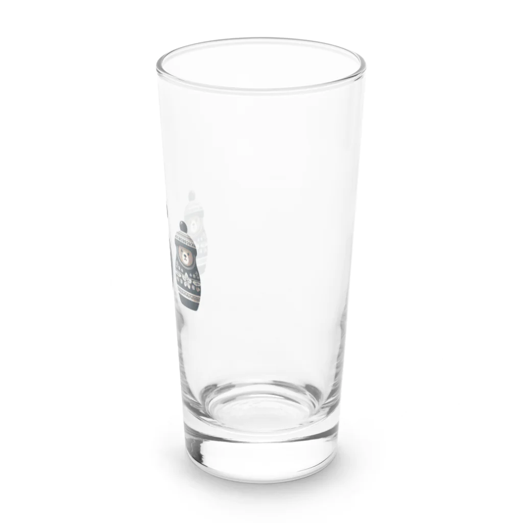 itanki3のグリズリーこけし Long Sized Water Glass :right