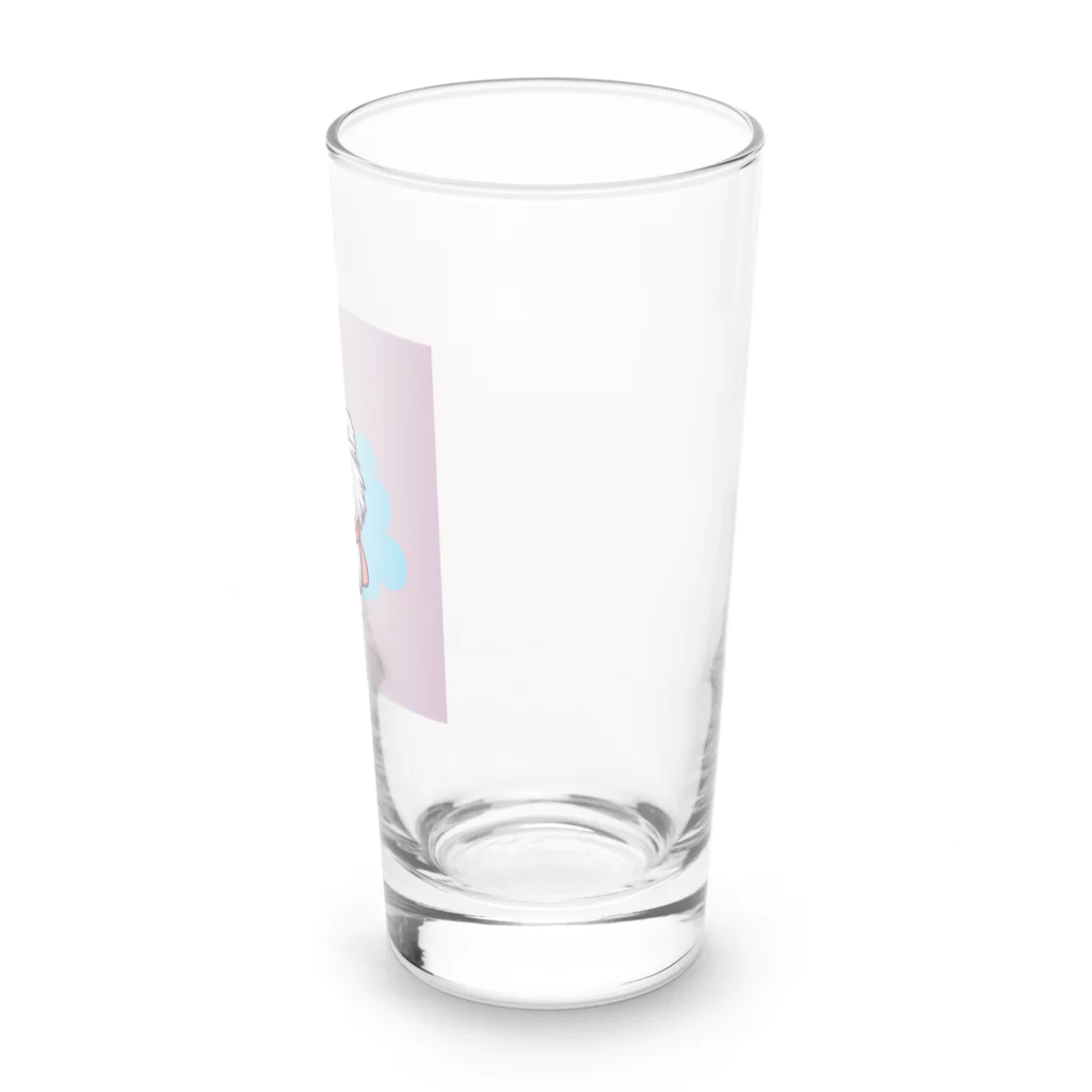 mofu-fuwa のもふもふちゃん Long Sized Water Glass :right
