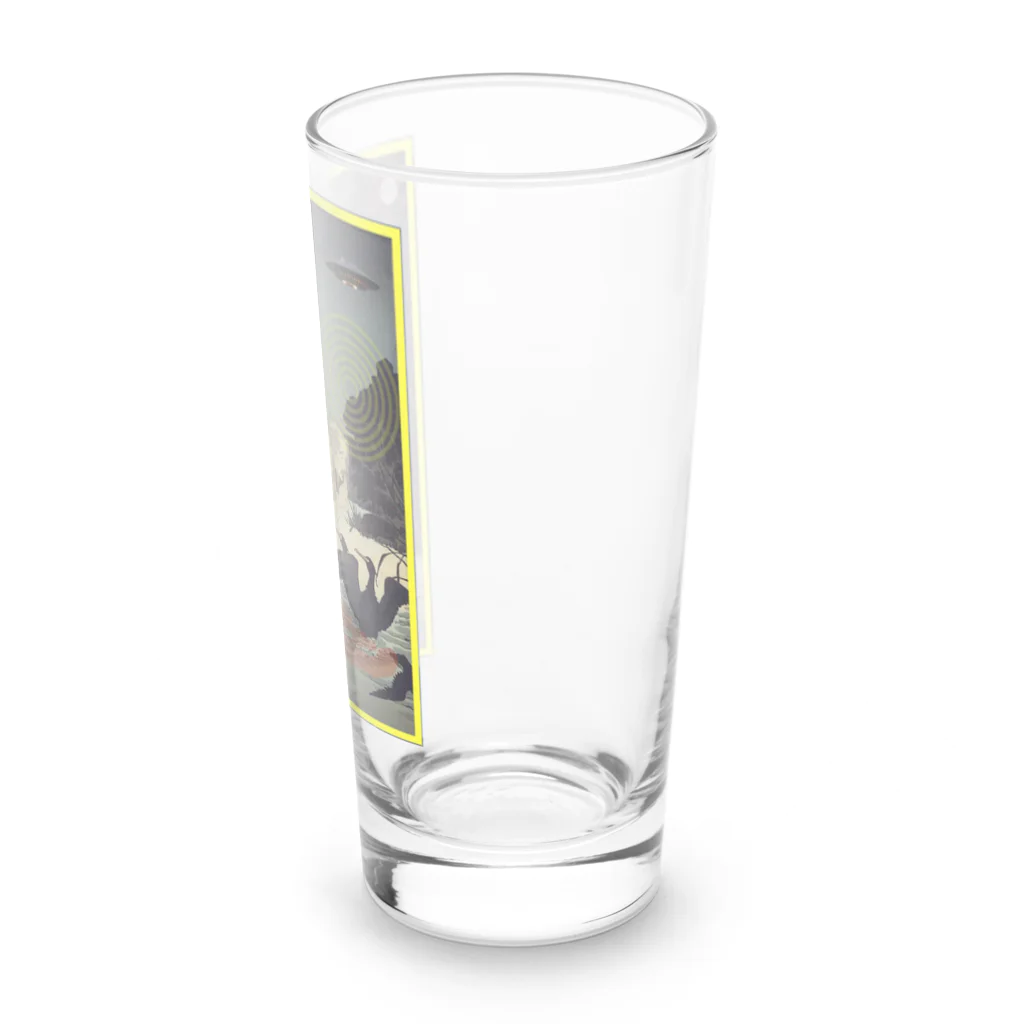 KHD888の3日蓮上人石和河にて鵜飼の迷頑を済度したまふ図 Long Sized Water Glass :right