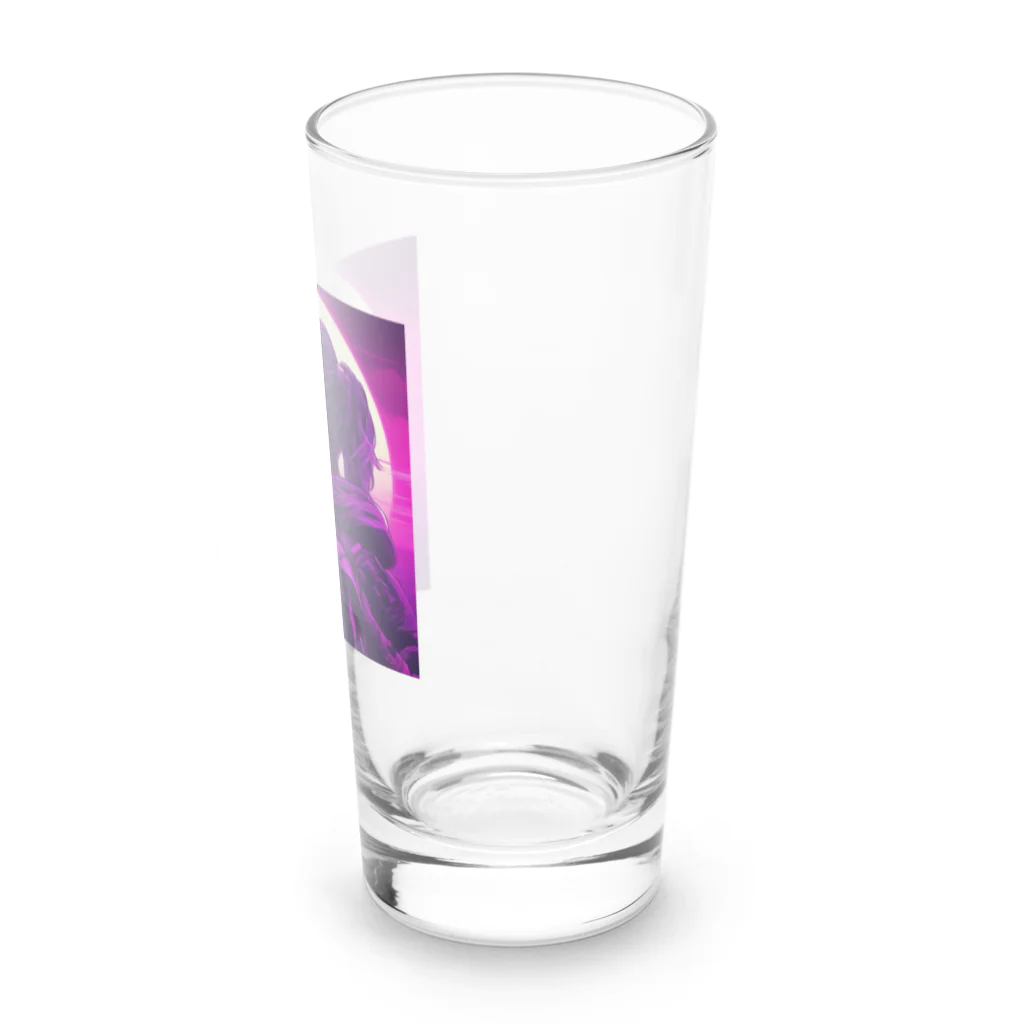 ゆーきの夕暮れ Long Sized Water Glass :right