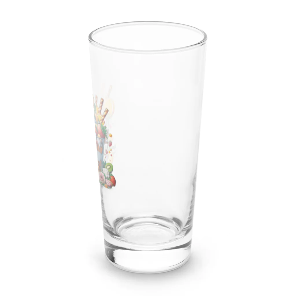 こんばにやのデカパフェ Long Sized Water Glass :right