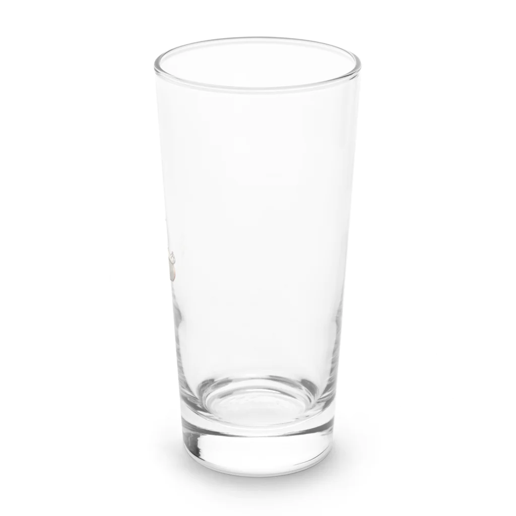 きなこのショップのさとり世代のネコ Long Sized Water Glass :right