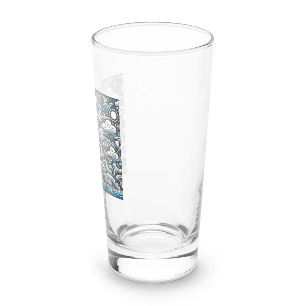 nyonsunの宝箱の自然界からのメッセージ4 Long Sized Water Glass :right