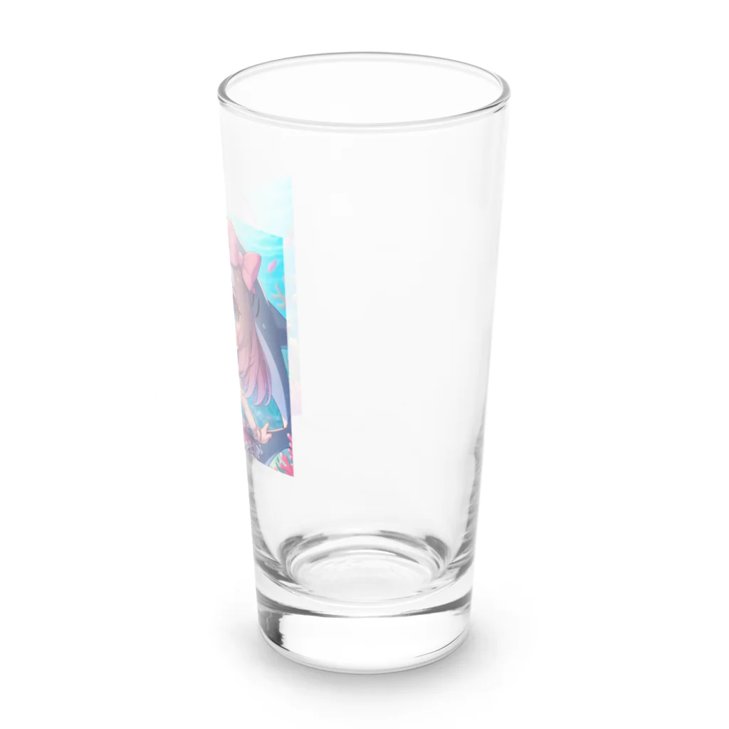 kazyan88のメグちゃん Long Sized Water Glass :right