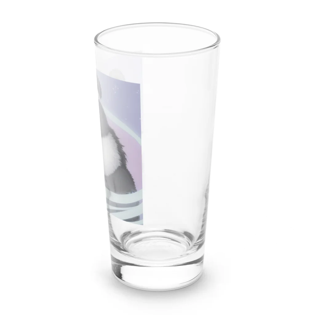 くま好きのおみせ🧸🌷︎のふわふわくまさん Long Sized Water Glass :right