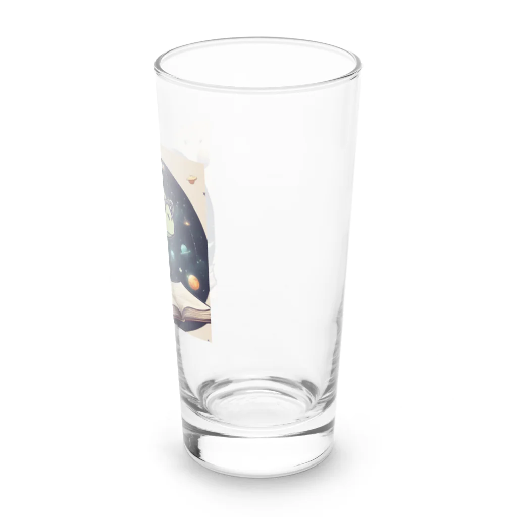 宇宙屋さんの宇宙勉強かめ Long Sized Water Glass :right