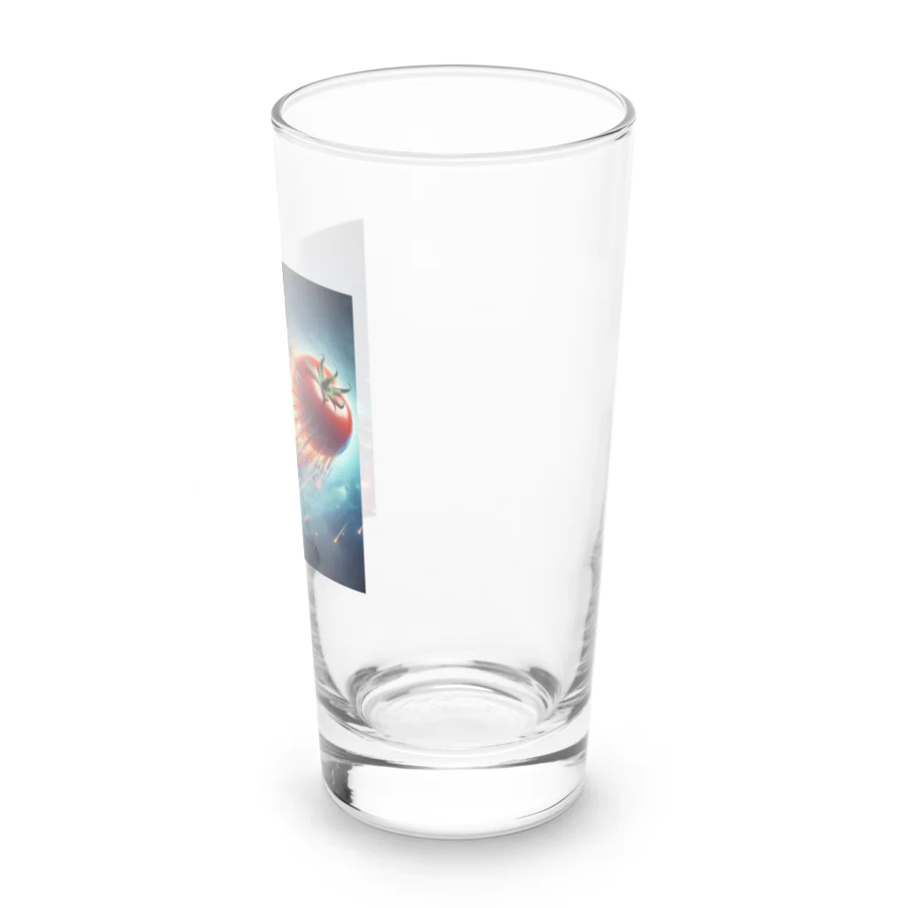 nyonsunの宝箱のトマトが世界を救う！？ Long Sized Water Glass :right