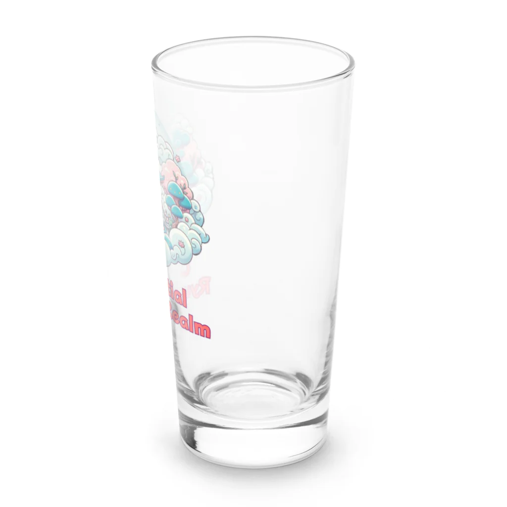 大江戸花火祭りのCelestial Ryujin Realm～天上の龍神社3～4 Long Sized Water Glass :right