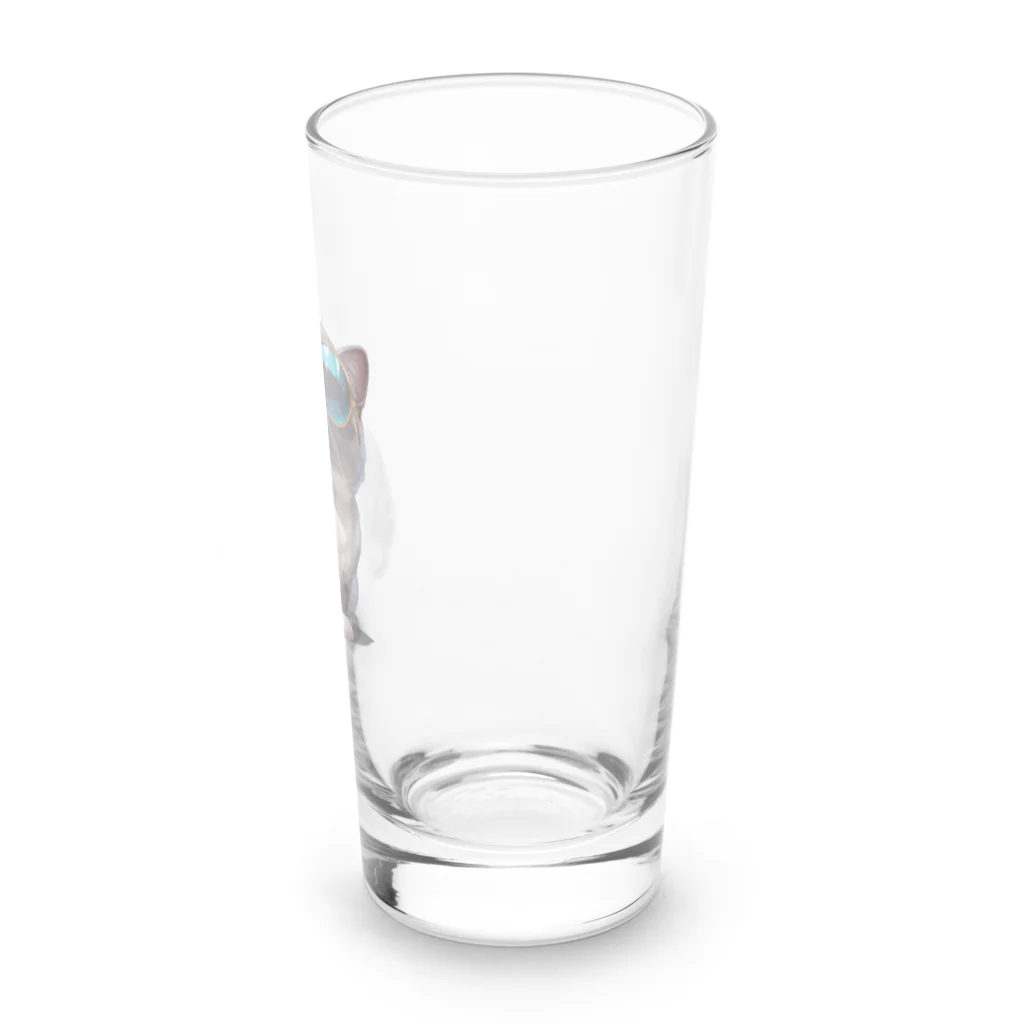 AQUAMETAVERSEのサングラスをかけた、かわいいネコ Marsa 106 Long Sized Water Glass :right